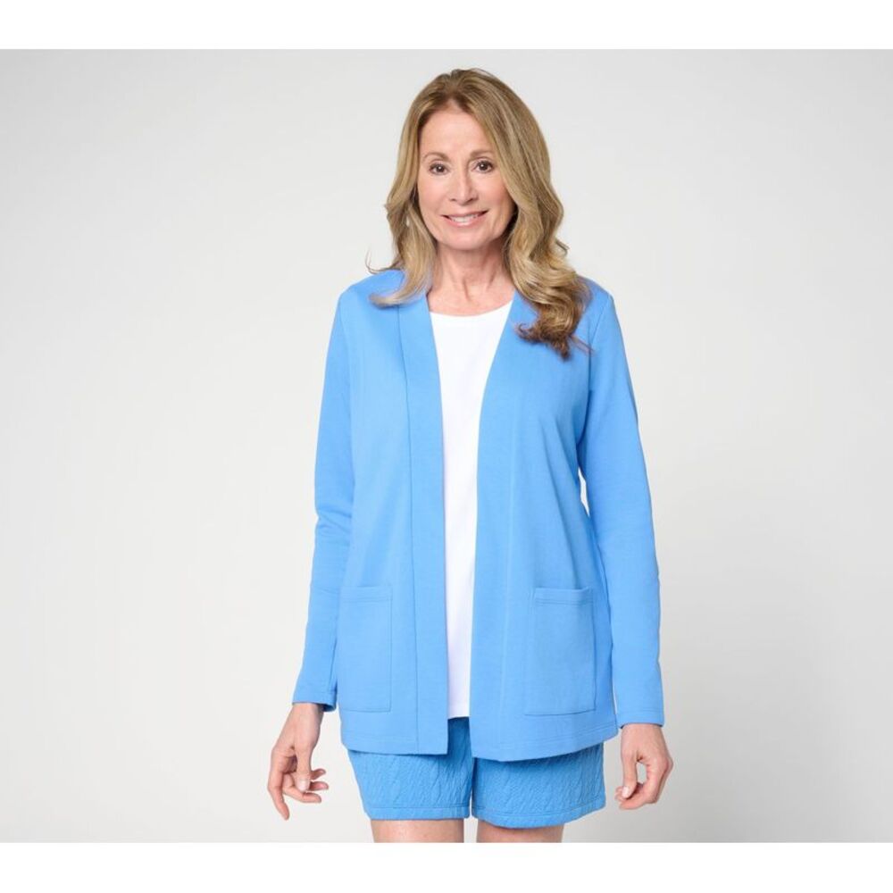 Belle by Kim Gravel Women's Top Sweater Sz L Make Your Selection: Blue